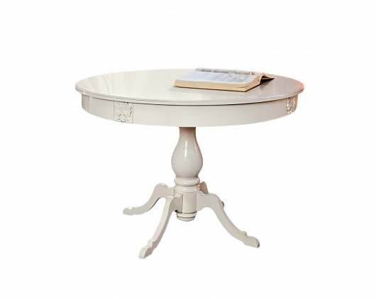 Круглый стол Бурбон BJ851 | Цвет: Avorio Consumato