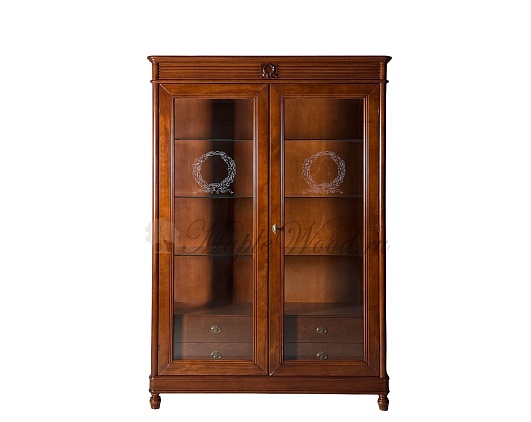 Витрина 2-х дверная MS908В Мария Сильва