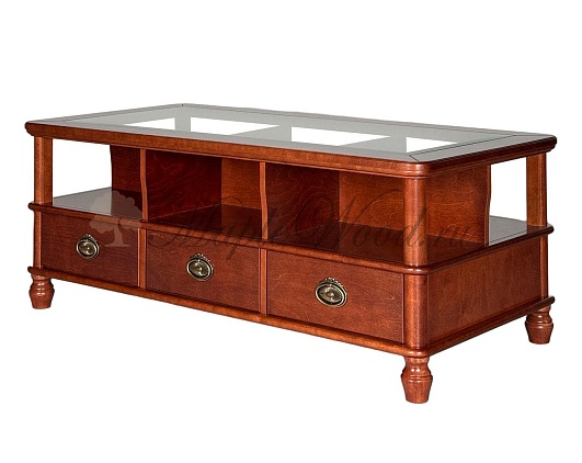 Журнальный стол MSR834 Мария Сильва Реплика | Цвет: Вишня