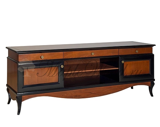 Тумба под ТВ Брунелло BR130 | Цвет: Ciligio Scuro con Nero