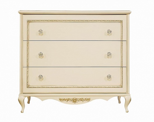 Комод малый Т-449 Неаполь | Цвет: Слоновая кость