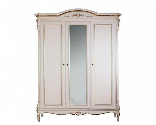 Шкаф 3-х дверный PA101_3M Палермо | Цвет: Avorio Consumato