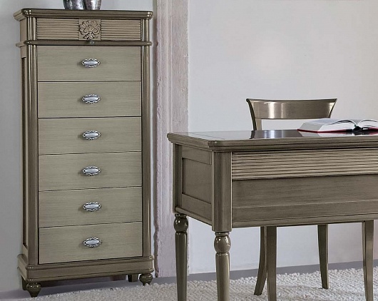 Комод высокий Бурбон BJ836 | Цвет:  Grigio Beige