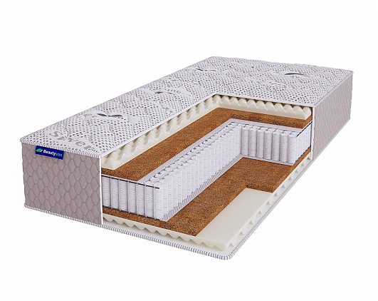 Матрас 90*200 Sense Medium Lux S1200 | Чехол: трикотаж