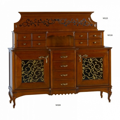 Буфет с кассетницей и панно Маттео