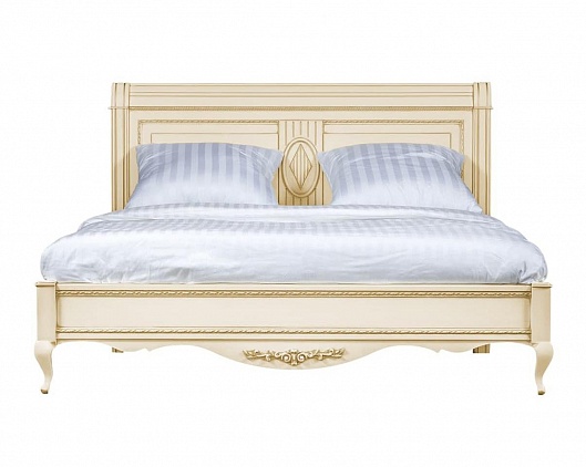 Кровать 160*200 Неаполь Т-460 | Цвет: Слоновая кость