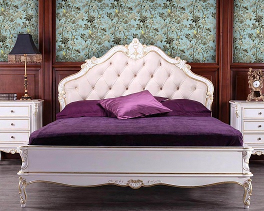 Кровать 160*200 Палермо PA202_1P | Цвет: Avorio Consumato