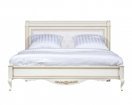 Кровать 160*200 Неаполь Т-466 | Цвет: Айвори