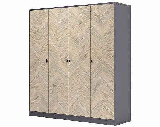 Шкаф 4-х дверный Тоскана Т-954 | Дуб