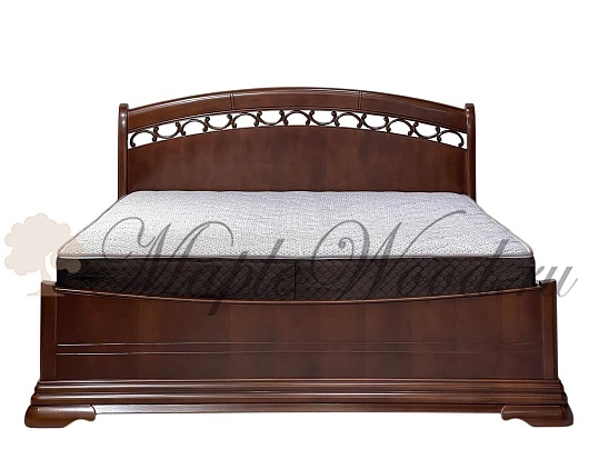 Кровать 160*200 NA Элеганс Орех
