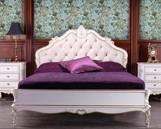 Кровать 180*200 Палермо PA202_2P | Цвет: Avorio Consumato