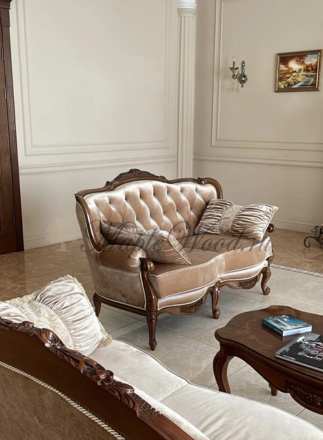 ▎Небольшой диван из коллекции Ландерно в интерьере заказчика из города Омск