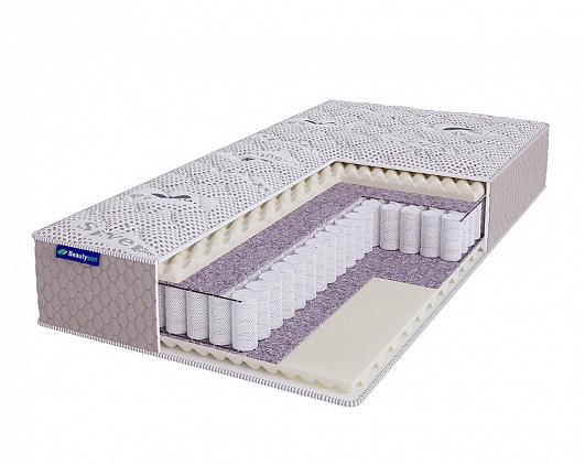 Матрас 140*200 Sense Soft Lux S600 | Чехол: трикотаж