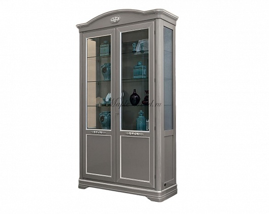 Витрина 2-х дверная Артемида AR601 | Цвет: Grigio Consumato