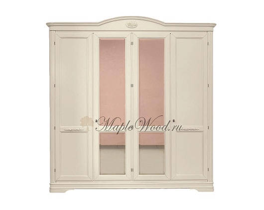 Шкаф 4-х дверный Артемида AR101 | Цвет: Avorio Consumato