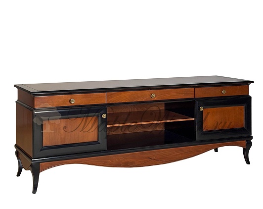 Тумба под ТВ Брунелло BR130 | Цвет: Ciligio Scuro con Nero