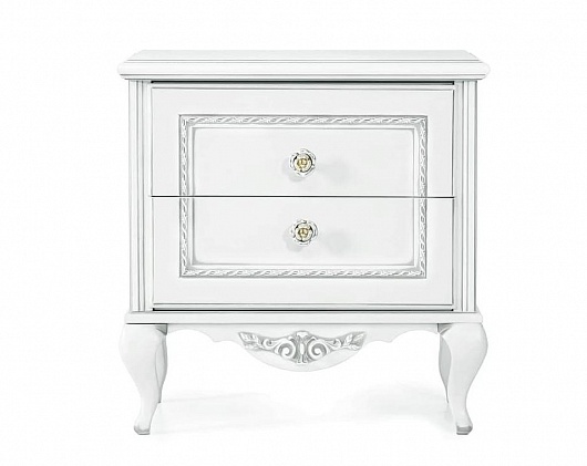 Прикроватная тумба Т-451 Неаполь | Цвет: Белый