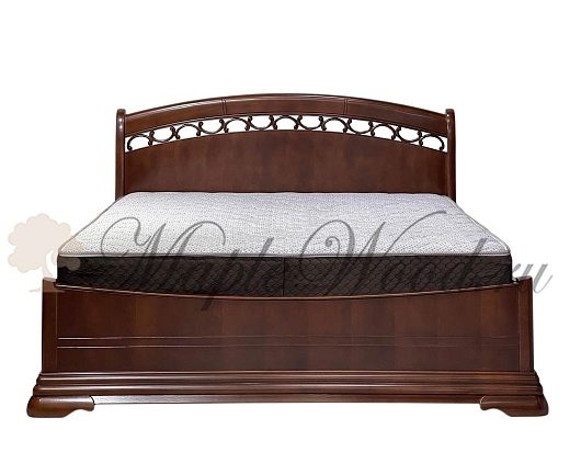 Кровать 180*200 NA Элеганс Орех