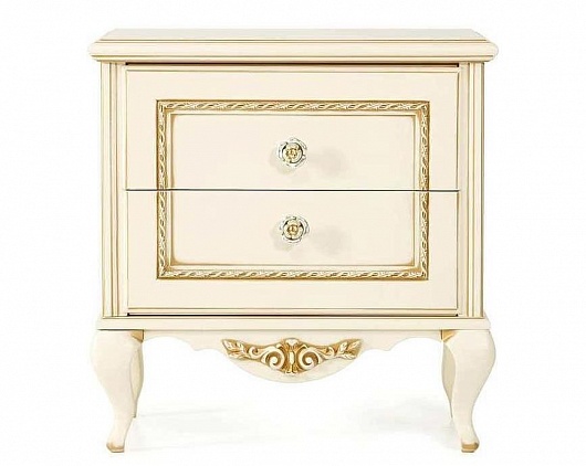Прикроватная тумба Т-451 Неаполь | Цвет: Слоновая кость