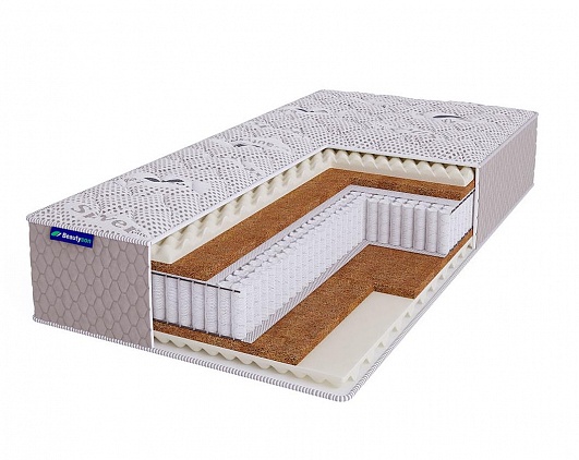 Матрас 120*200 Sense Hard Lux S1200 | Чехол: трикотаж