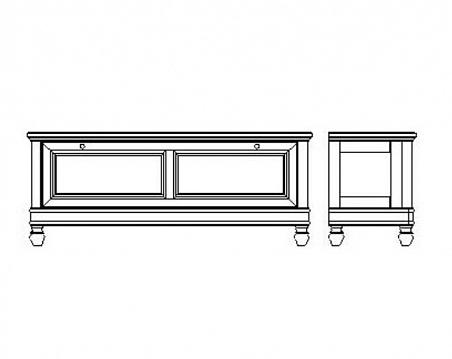 Банкетка Мария Сильва MS846 | Цвет: Grigio Beige