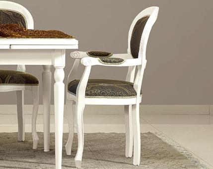 Стул Liscia 123/C | Цвет: Avorio Consumato