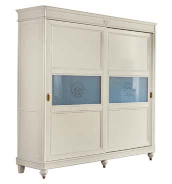 Шкаф-купе Бурбон BJ926 | Цвет: Слоновая кость