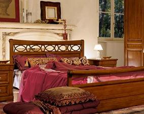 Кровать с резным изголовьем 160*200 Ла Скала