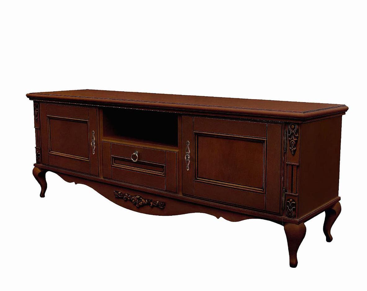 Тумба под ТВ Неаполь Т-403 | Цвет: Вишня - купить в Maple Wood