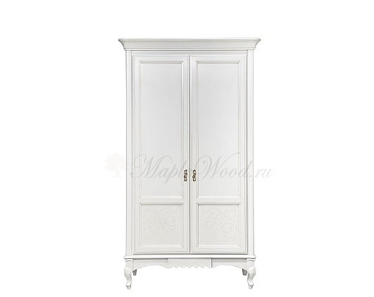 Шкаф 2-х дверный Маттео М202 | Цвет: Слоновая кость