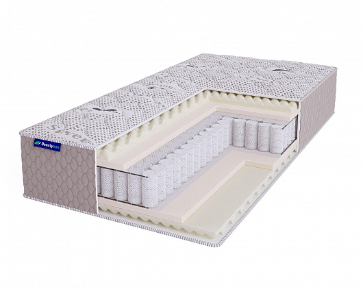 Матрас 160*200 Sense SuperSoft Lux S600 | Чехол: трикотаж