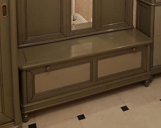 Банкетка Мария Сильва MS846 | Цвет: Grigio Beige