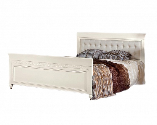 Кровать 180*200 Бурбон BJ402_3 | Цвет: Avorio Consumato