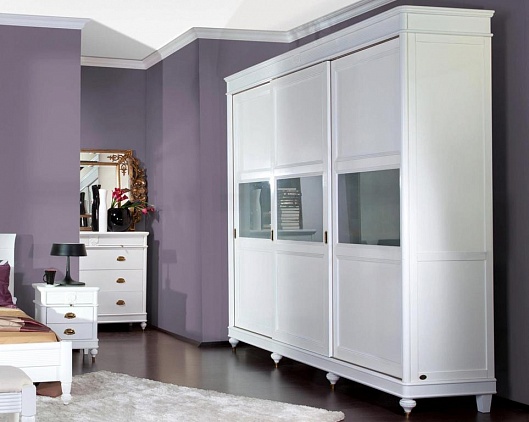 Шкаф-купе Бурбон BJ901 | Цвет: Слоновая кость