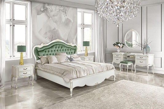 Спальня Жасмина | Цвет: Белый