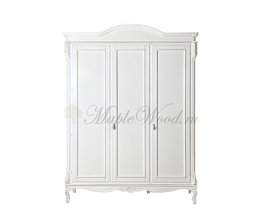 Шкаф 3-х дверный PA101_3 Палермо | Цвет: Слоновая кость