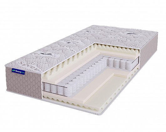 Матрас 180*200 Sense SuperSoft Lux S600 mini | Чехол: трикотаж