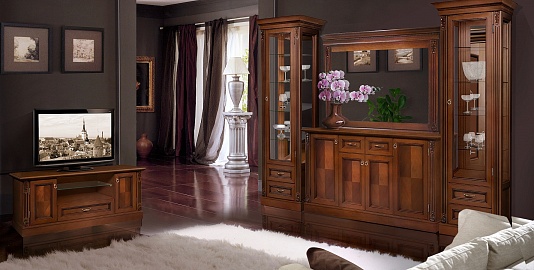 Гостиная Палермо | Цвет: Орех