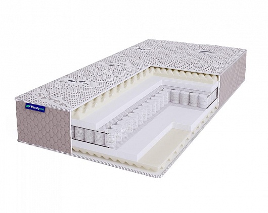 Матрас 90*200 Sense Fiber Lux S600 mini | Чехол: трикотаж