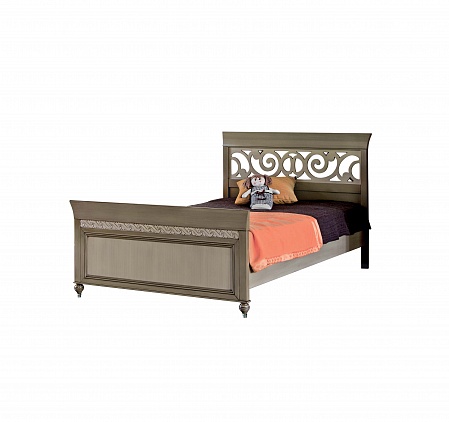 Кровать 120*200 Бурбон BJ244_1 | Цвет: Grigio Beige