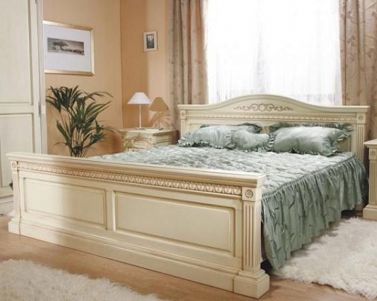Кровать 180*200 Венеция | Цвет: Слоновая кость