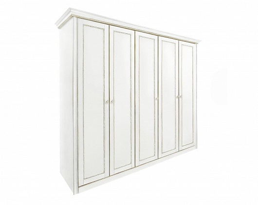 Шкаф 5-ти дверный Палермо Т-755Д | Цвет: Айвори