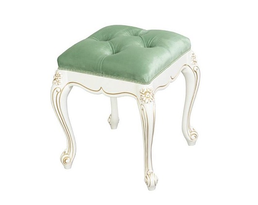 Пуф Жасмина | Цвет: Белый